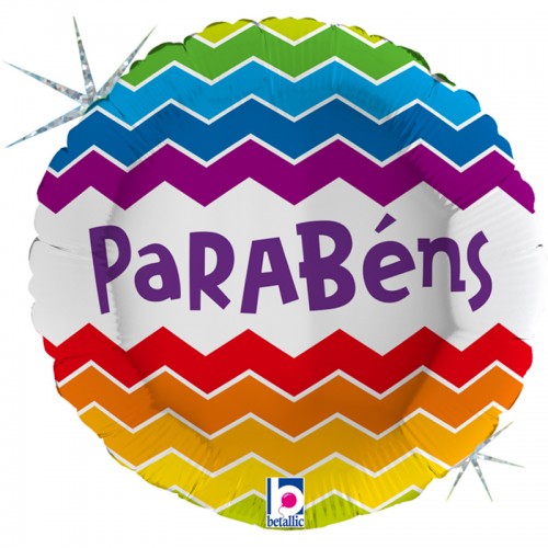 Balão Redondo Parabéns